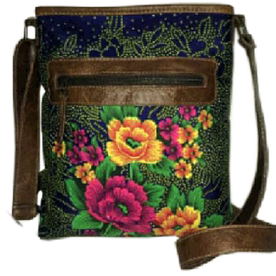 Tsonga floral sling bag
